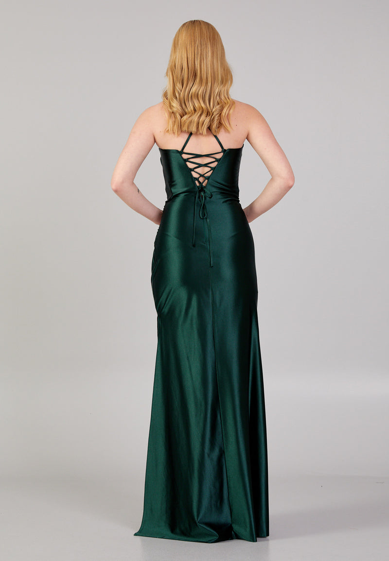 Emerald Green Sleeveless Maxi Dress