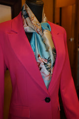 Pink Avanti Milano Peak Lapel Two Piece Suit