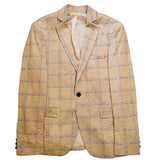 Golden Plaid Sport Jacket