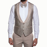 Off-White Patterned Avanti Milano Tuxedo QUE 17