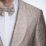 Off-White Patterned Avanti Milano Tuxedo QUE 17