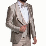 Off-White Patterned Avanti Milano Tuxedo QUE 17