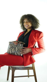 Red Avanti Milano Peak Lapel Two Piece Suit