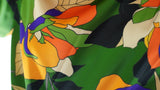 Green Avanti Milano Floral Patterned Blouse W/Pants