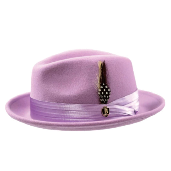 Bruno Capelo Lavender Giovanni Collection Hat