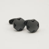 Avanti Milano Crossed Black/White Cufflink
