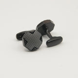 Avanti Milano Crossed Black/White Cufflink