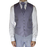 Sky Blue Avanti Milano Paisley Patterned Three Piece Tuxedo