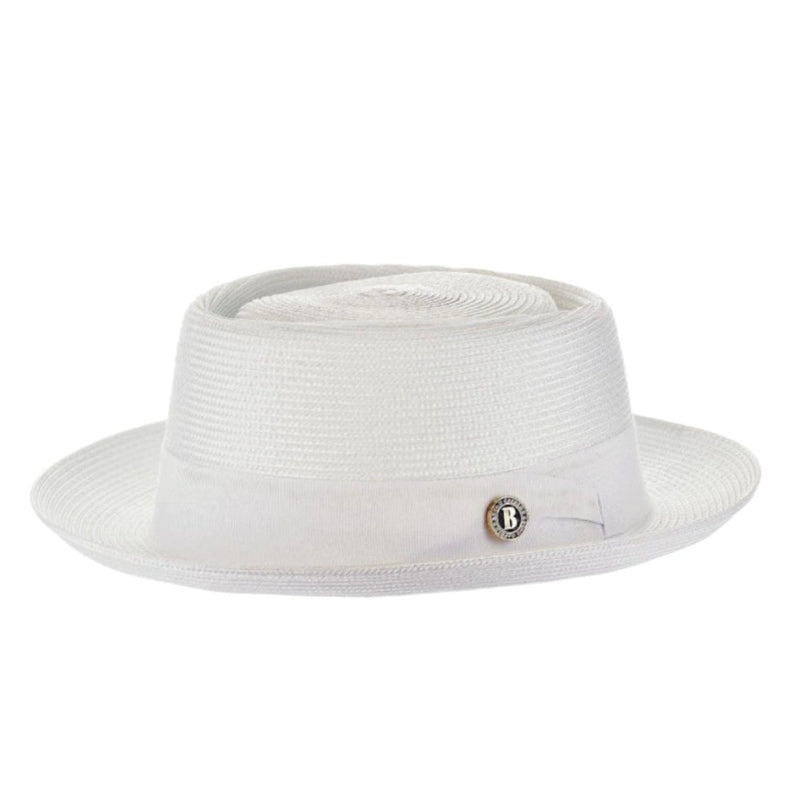Bruno Capelo White Monoco Collection Hat