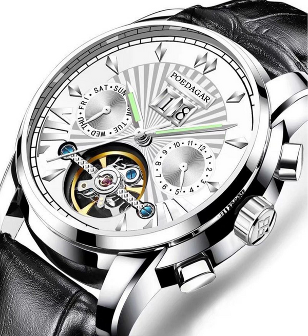 Avanti Luxury Round Case Automatic Movement Functioning Time Keep Wrist Watch