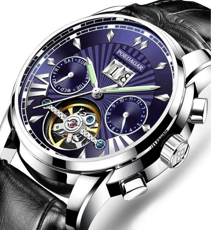 Avanti Luxury Round Case Automatic Movement Functioning Time Keep Wrist Watch