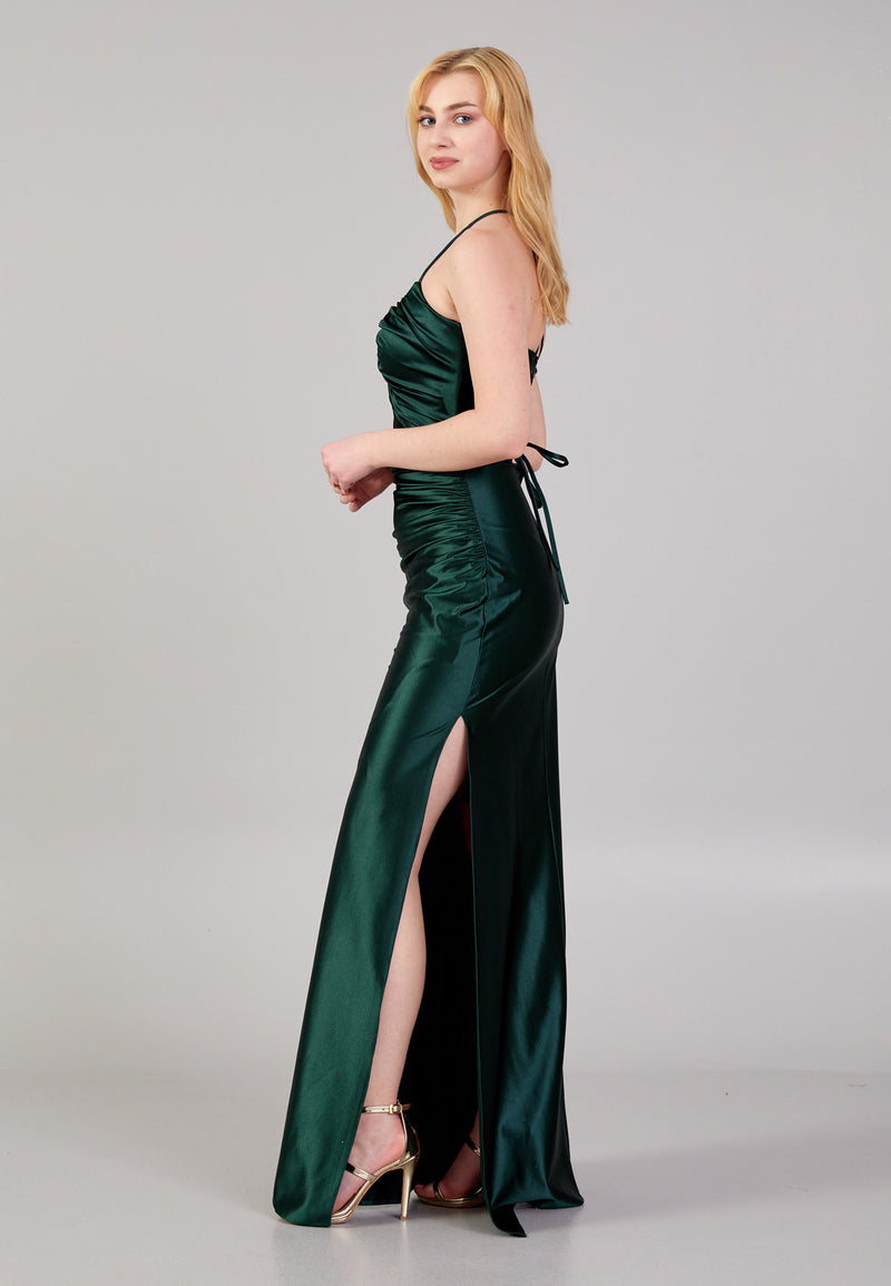 Emerald Green Sleeveless Maxi Dress Avanti Milano Formalwear Emerald Green Sleeveless Maxi Dress Avanti Milano Formalwear