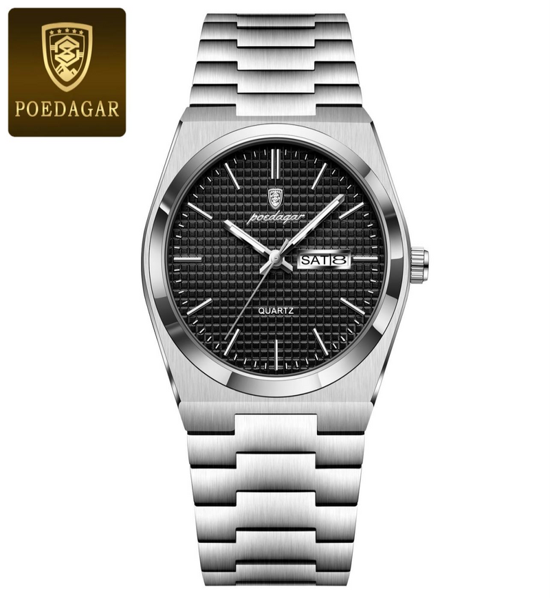 Avanti Luxury Men's Stainless Steel Business Wristwatch