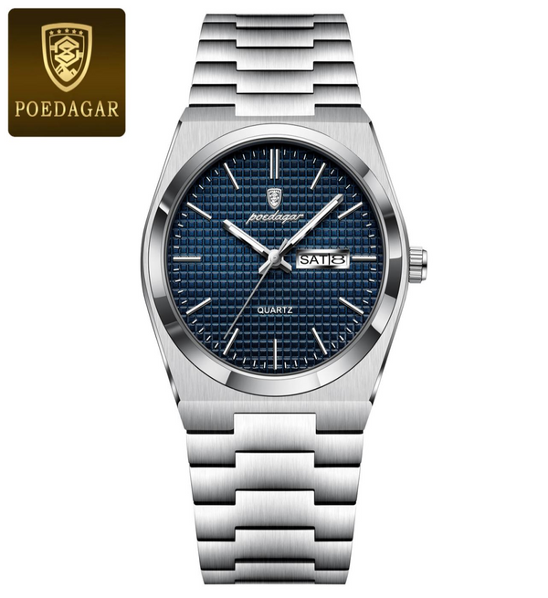 Avanti Luxury Men's Stainless Steel Business Wristwatch