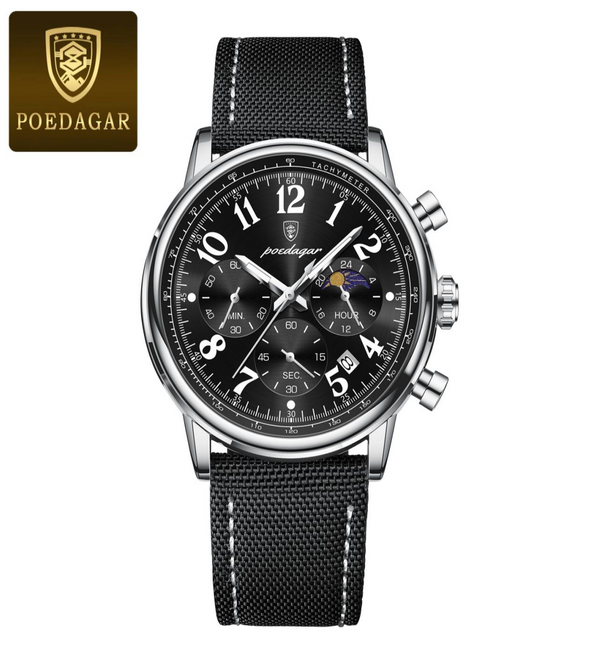 Avanti Luxury Men's Nylon Band Wristwatch