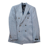 Light Blue Double Breasted Sport Jacket PI 04