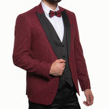 Burgundy Sparkle Avanti Milano Tuxedo ZEY 02