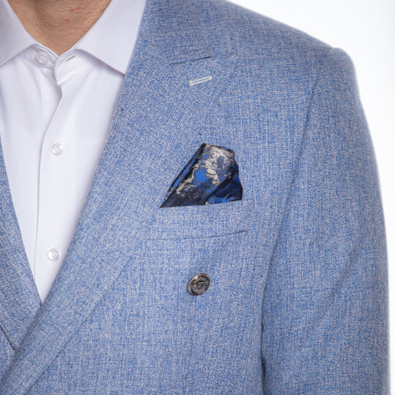 Light Blue Double Breasted Sport Jacket PI 04