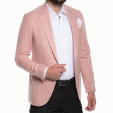 Pink Patterned Sport Jacket PI 06