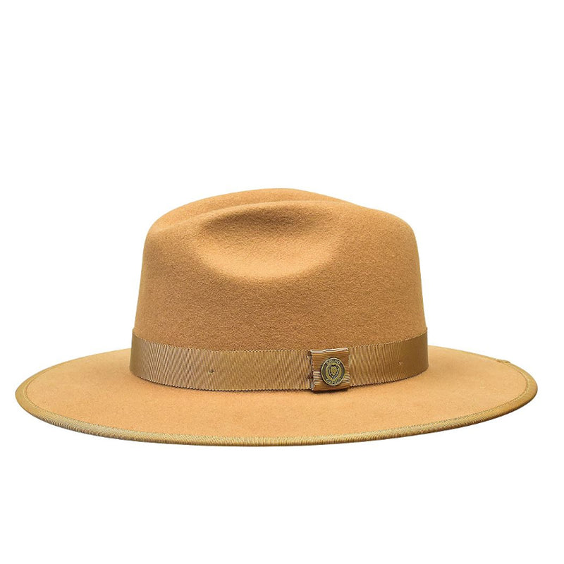 Bruno Capelo Beige Monarch Collection Hat