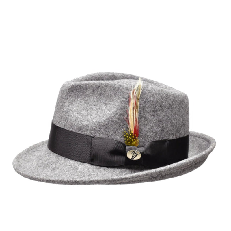 Bruno Capelo Heather Grey Hudson Collection Hat