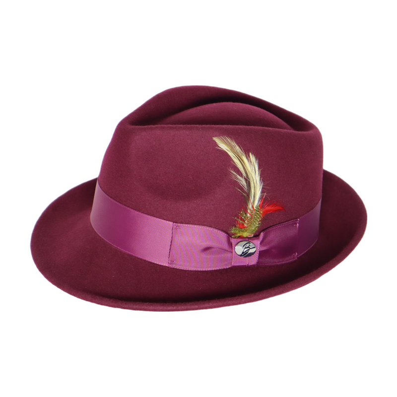 Bently Burgundy Hudson Collection Hat