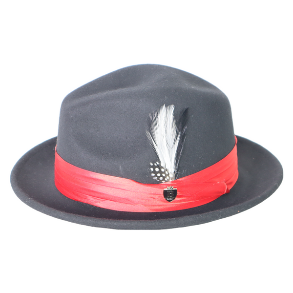 Bruno Capelo Black/Red Giovanni Collection Hat