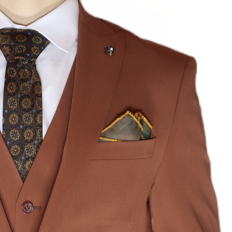 Red-Brown Avanti Milano Suit