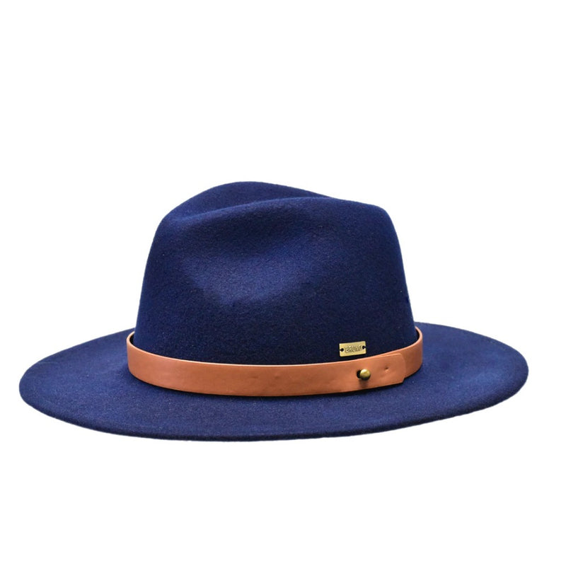 Bruno Capelo Navy/Cognac Uptown Collection Hat