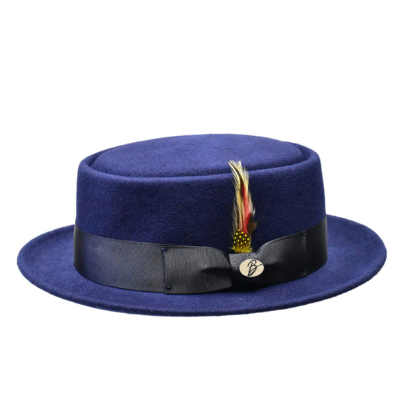 Bruno Capelo Navy Maddox Collection Hat