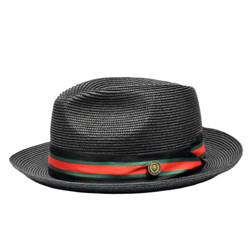 Bruno Capelo Black/Red/Green Remo Collection Hat – Avanti Milano Formalwear